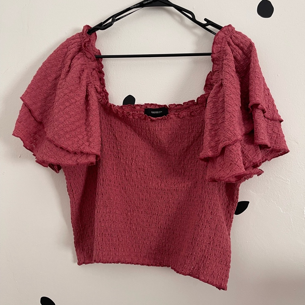 Plus Cropped top